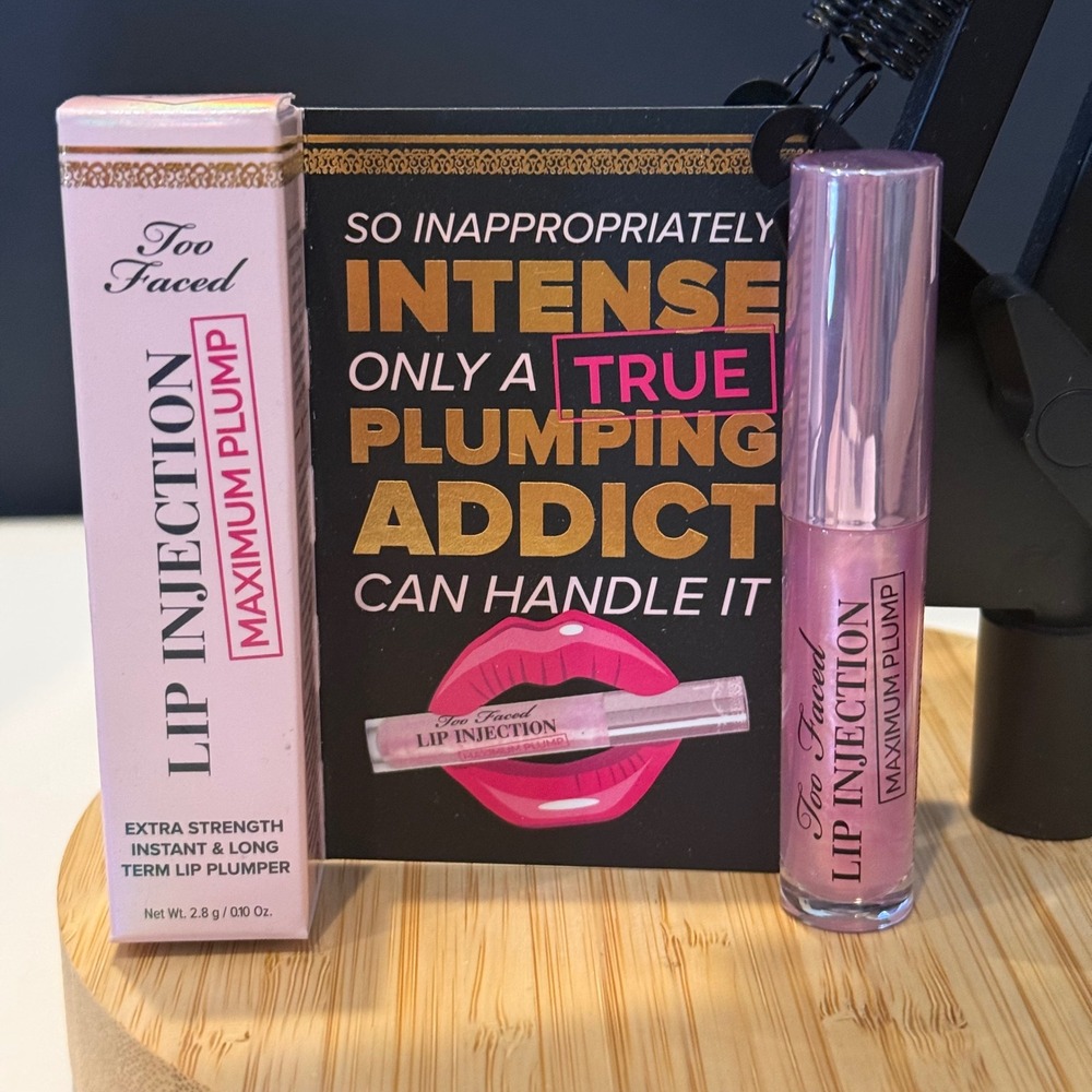 Too Faced • Lip Injection Maximum Plump Extra Strength Lip Plumper 0.10oz • NIB
